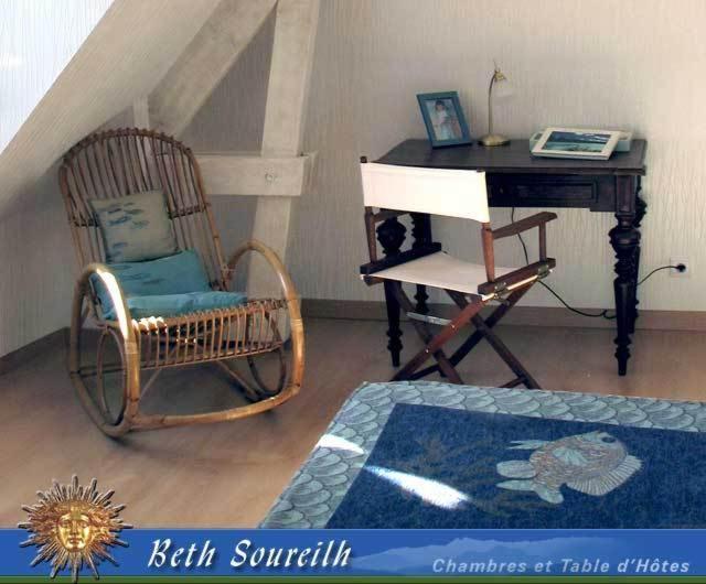 Bed and Breakfast Beth Soureilh Adults Only Coarraze Zimmer foto